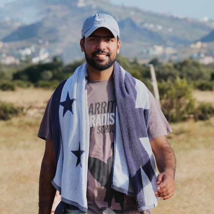 Portrait of Kieran, community mentor and Italian cuisine specialist